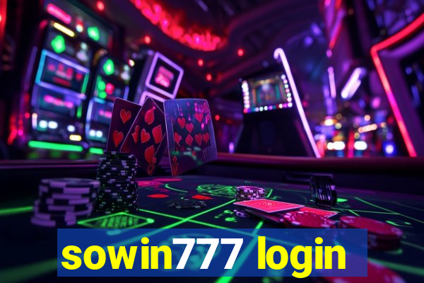 sowin777 login